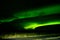 Amazing Northern Lights over the Iceland sky.Beautiful Aurora Borealis