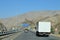 Amazing Oman highway road travel. Muscat, Oman : 21-09-2020