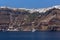 Amazing Panorama of Fira town in Sanorini island, Thira, Greece