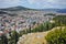 Amazing panorama of Lamia City, Greece