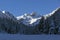 Amazing panorama of Malyovitsa peak, Rila Mountain