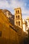 Amazing panorama of the Monastery of St. Catherine, Mount Moses, Sinai