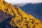 Amazing panorama of the Monastery of St. Catherine, Mount Moses, Sinai