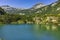 Amazing panorama of Muratov peak and Okoto lake, Pirin Mountain