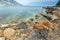 Amazing panorama of Pesada beach, Kefalonia, Greece