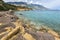 Amazing panorama of Pesada beach, Kefalonia, Greece