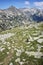 Amazing panorama to Polezhan and Dzhangal peak, Pirin mountain