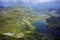 Amazing Panorama of The Twin, The Trefoil, The Fish and the upper Lakes, The Seven Rila Lakes