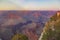 Amazing panorama view of Grand Canyon next to Hopi Point