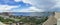 Amazing panoramic aerial view from Luanda Fortress, downtown Luanda view, bay , Cabo Island and Port of Luanda, marginal and