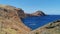 Amazing panoramic view at the huge natural island cliffs, St. Lourenço Cape or Cabo de São Lourenço