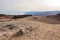 Amazing panoramic view on Red Sea coastline, Egypt, Sinai from Mountain or Har Cfachot in Eilat ,Israel