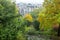 Amazing park next  to   Sacre-CÅ“ur  basilica in Montmartre