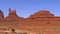 Amazing rock sculptures at Monument Valley