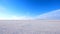 Amazing Salar de Uyuni mirror surface scenery