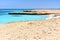 Amazing sand beach .Giftun island,Egypt . Red sea