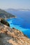 Amazing Seascape of Myrtos beach, Kefalonia, Ionian islands