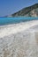 Amazing Seascape of Myrtos beach, Kefalonia, Ionian islands