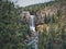 Amazing shot of the Tumalo Falls waterfall in Oregon, USA