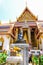 Amazing Statues and Architecture Of The Historical Landmark Temple Grand Palace Bangkok Thailand