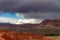Amazing storm clouds over Capitol Reef National Parkin Utah