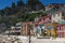 Amazing summer view of town of Parga, Epirus, Greece