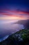 Amazing sunset over Storms River Mouth