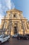 Amazing Sunset view of Chiesa Sant Andrea della Valle in Rome, Italy