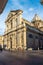 Amazing Sunset view of Chiesa Sant Andrea della Valle in Rome, Italy