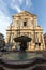 Amazing Sunset view of Chiesa Sant Andrea della Valle in Rome, Italy