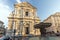 Amazing Sunset view of Chiesa Sant Andrea della Valle in Rome, Italy