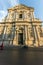 Amazing Sunset view of Chiesa Sant Andrea della Valle in Rome, Italy