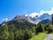 Amazing Swiss Alps Wetterhorn in Summer Grindelwald