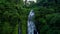 Amazing Tropical Waterfall in Green Rainforest.