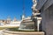 Amazing view of Altar of the Fatherland- Altare della Patria, known as the national Monument to Victo