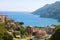 Amazing view of Amalfi Coast from Vietri sul Mare village, Italy