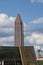 Amazing view of Atlanta downtown sky scrapper from Centennial olympic park in Atlanta, GA