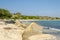 Amazing view from Baby beach on Aruba island