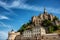 Amazing View on Beautiful Mont Saint Michel cathedral