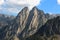 Amazing view of Encantats peak in the AigÃ¼estortes National Park, Pyreness mountains, Catalonia, Spain