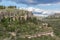 Amazing view at the Enchanted City in Cuenca, a natural geological spanish landscape site in Cuenca city, Spain