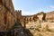 Amazing view of Frangokastello castle in Crete island, Greece