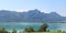 Amazing view of Mondsee and Alps, Austria