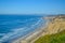 Amazing view of Pacific coast near San Diego, California