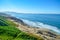 Amazing view of Pacific coast near San Diego, California