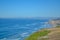 Amazing view of Pacific coast near San Diego, California