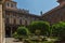 Amazing view of Pamphili Palace in city of Rome, Italy