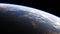 Amazing View Of Planet Earth From Space. Ultra High Definition. 4K. 3840x2160. Seamless Looped.