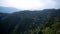 Amazing view of range of mountains from Malot top Azad Kashmir Pakistan