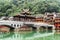 Amazing view of scenic bridge over the Tuojiang River, Fenghuang